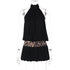 Sexy Hollow Out Backless Fashion Choker Dress - Woman`s Clothing