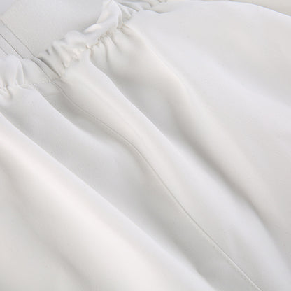 Stylish Vibrant High Waist Elastic Drawstring Lounge Pants