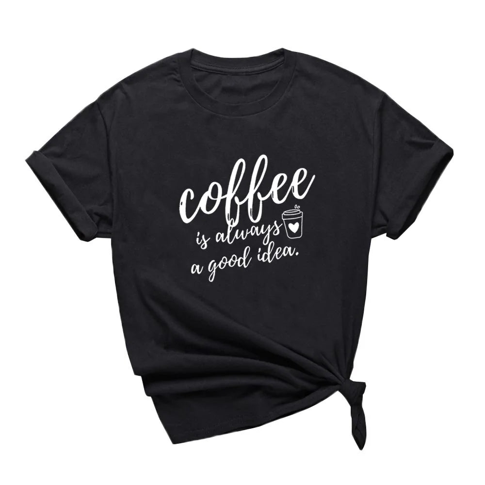 Mama Needs Coffee Ladies T-Shirt