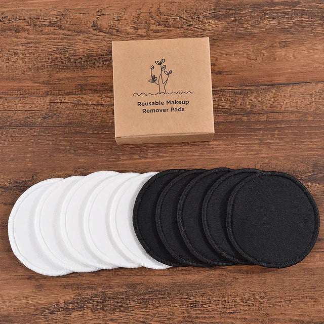 Bamboo Makeup Remover Pads 10 Pieces - Woman`s Clothing