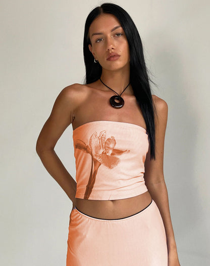 Y2g Printing Tube Top Short Vest - Woman`s Clothing