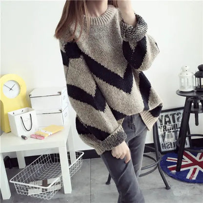 Women`s Cosy Batwing Knitwear Sweater