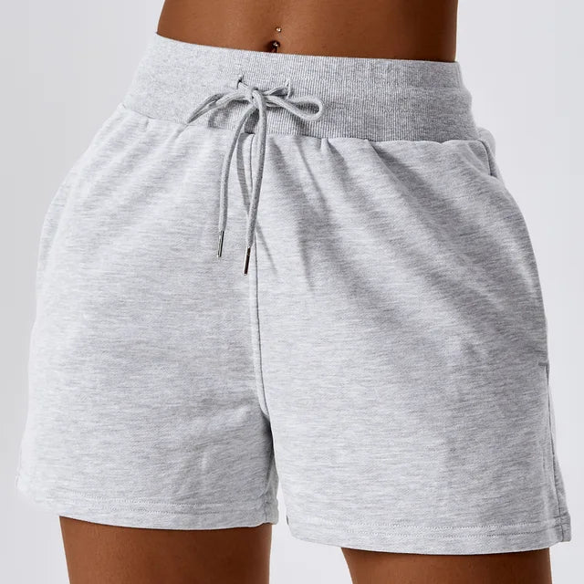 Women Loose Fit Drawstring Shorts