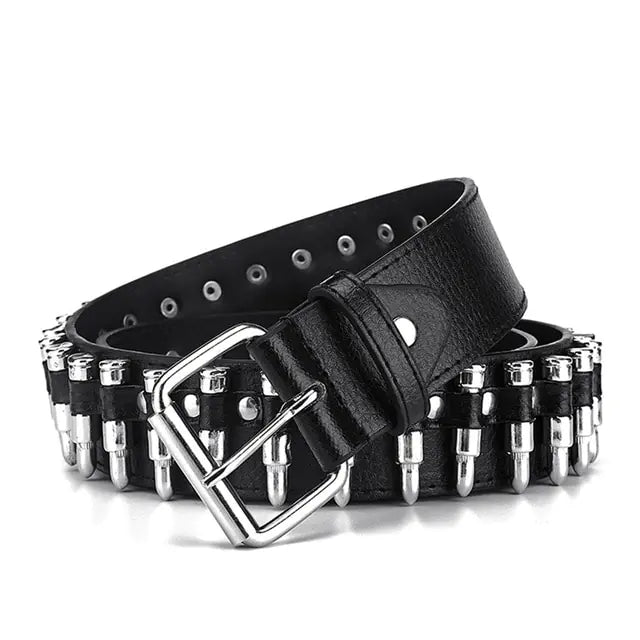 Rivet Studded Belt - Woman`s Clothing