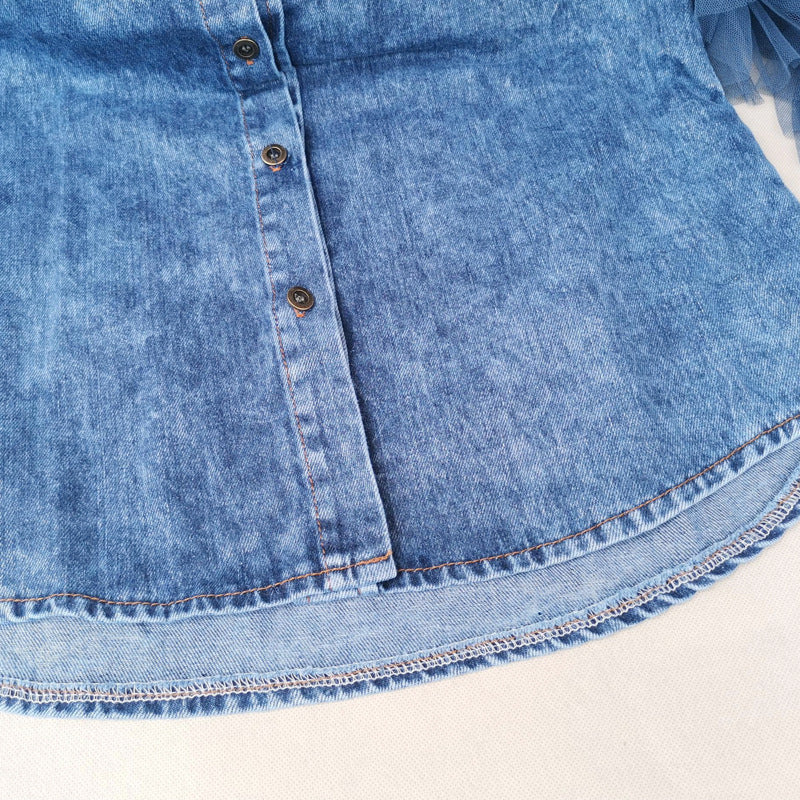 Woman`s Frayed Denim Jacket