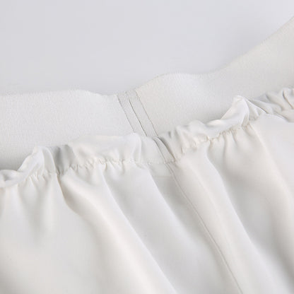 Stylish Vibrant High Waist Elastic Drawstring Lounge Pants