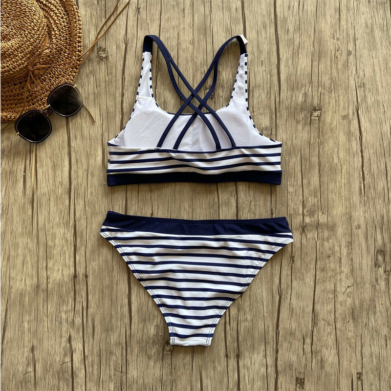 Ladies sexy split swimsuit - Woman`s Clothing