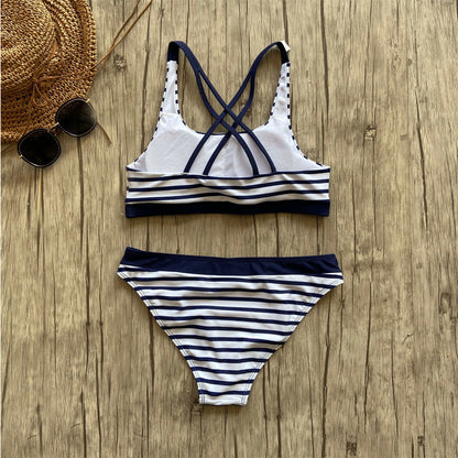 Ladies sexy split swimsuit - Woman`s Clothing