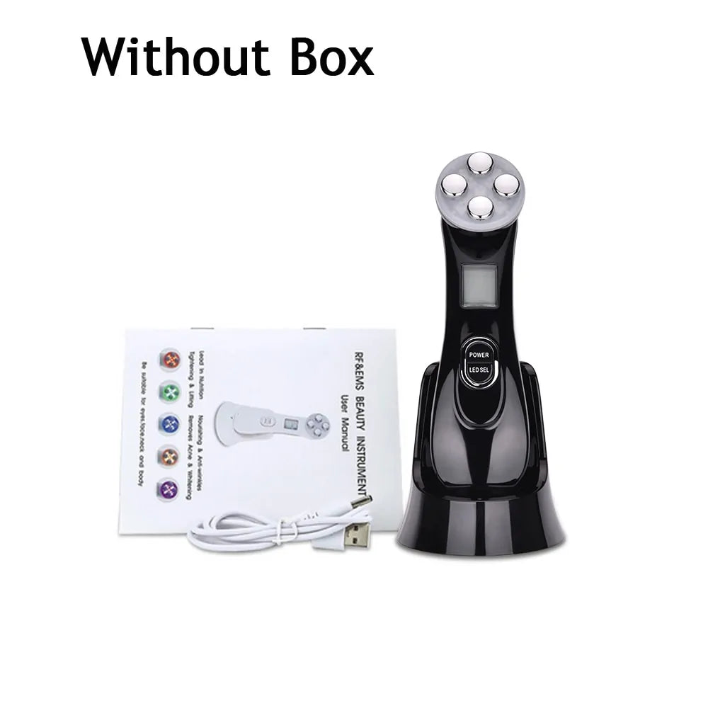 5-in-1 LED Skin Tightening Beauty Device - Woman`s Clothing