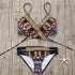 Aztec Bandage Biquini String Bikini - Woman`s Clothing