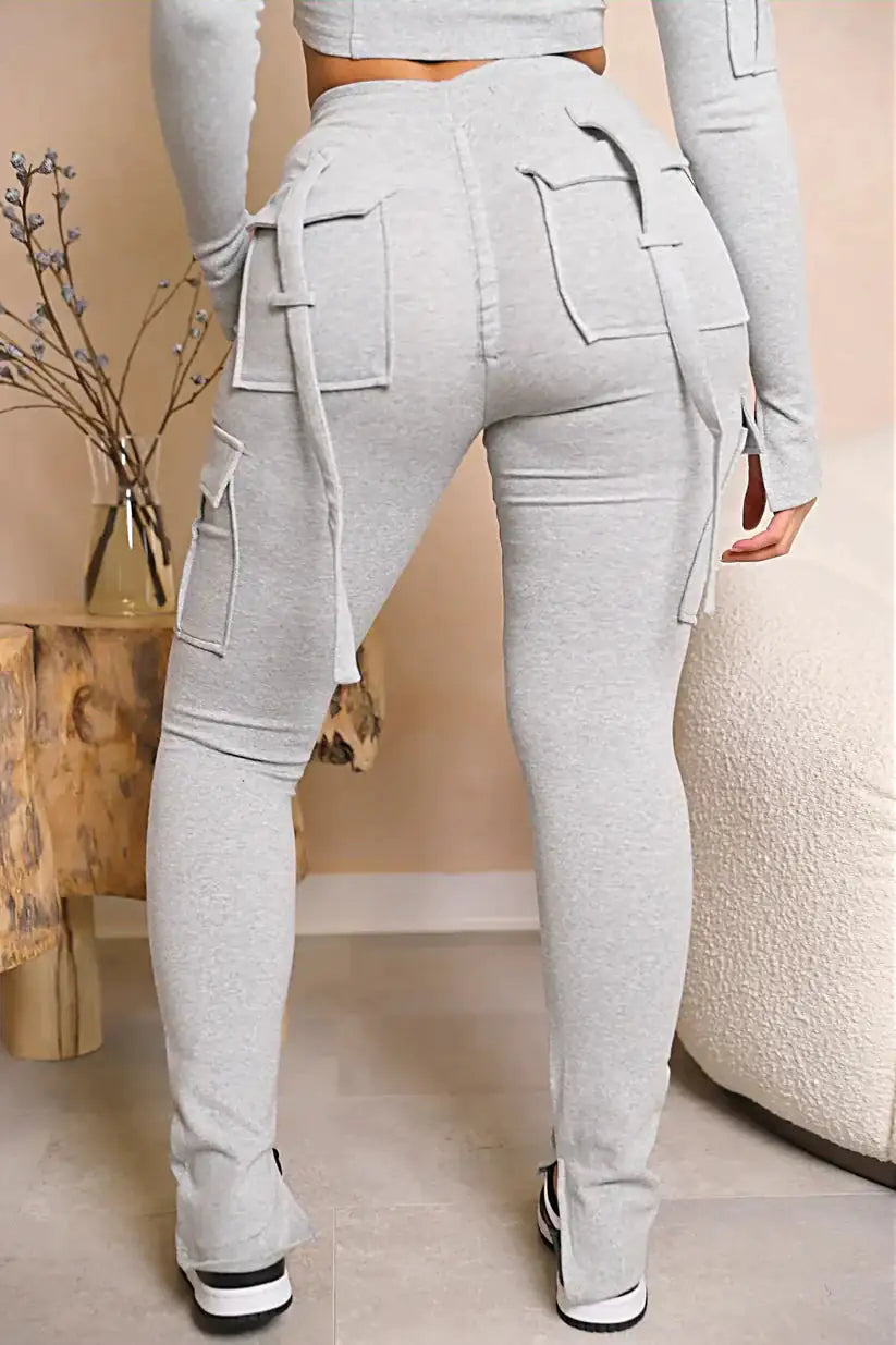 Comfortable Ladies Cargo Joggers