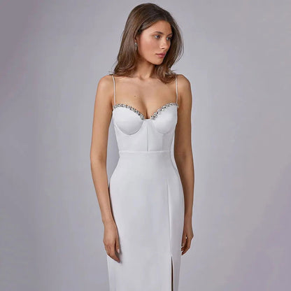 Beaded Bodycon Party Dress Chic - Woman`s Clothing