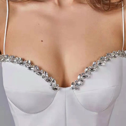 Beaded Bodycon Party Dress Chic - Woman`s Clothing