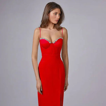 Beaded Bodycon Party Dress Chic - Woman`s Clothing