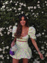 Boho Inspired Floral Mini DressBoho Inspireddress