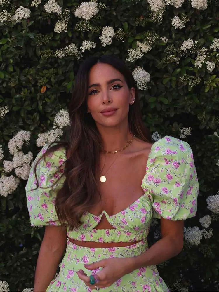Boho Inspired Floral Mini DressBoho Inspireddress