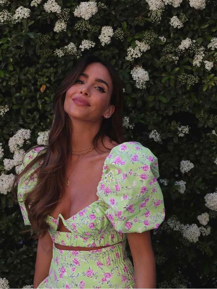 Boho Inspired Floral Mini DressBoho Inspireddress