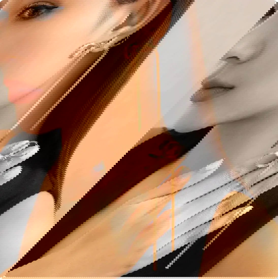 Bow Earrings - Woman`s Clothing