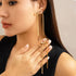 Bow Earrings - Woman`s Clothing