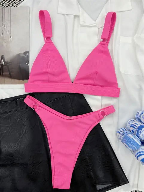 Brazilian Swimwear Set - Woman`s Clothing