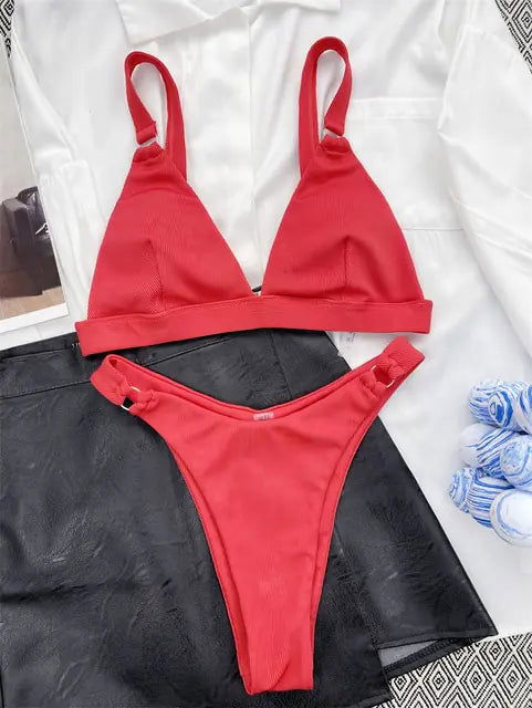 Brazilian Swimwear Set - Woman`s Clothing