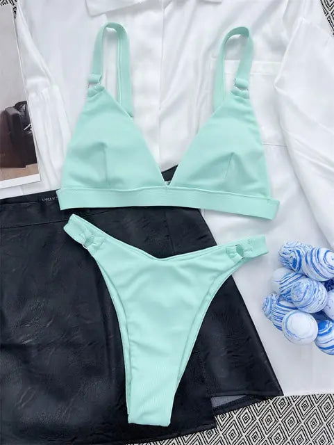 Brazilian Swimwear Set - Woman`s Clothing