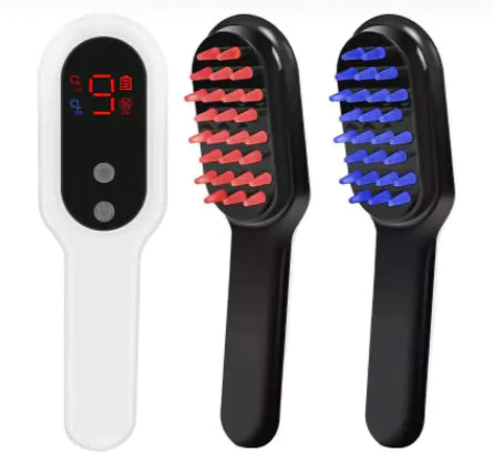 3 in 1 Wireless Massage Comb - Woman`s Clothing