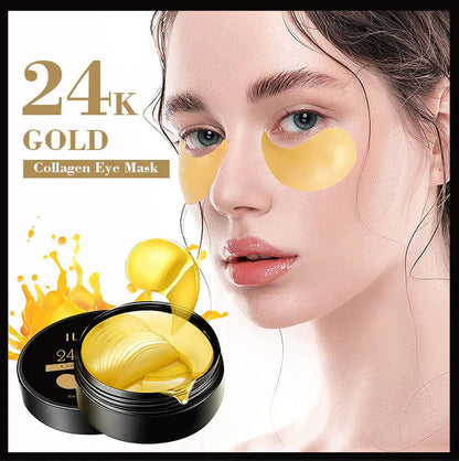 Collagen Eye Mask 24K Gold Eye Patch - Woman`s Clothing