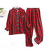 Cotton Flannel Pyjama Set - Woman`s Clothing