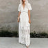 Delicate Lace Off Shoulder Dress - Woman`s Clothing