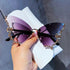 Diamond Butterfly Sunglasses - Woman`s Clothing