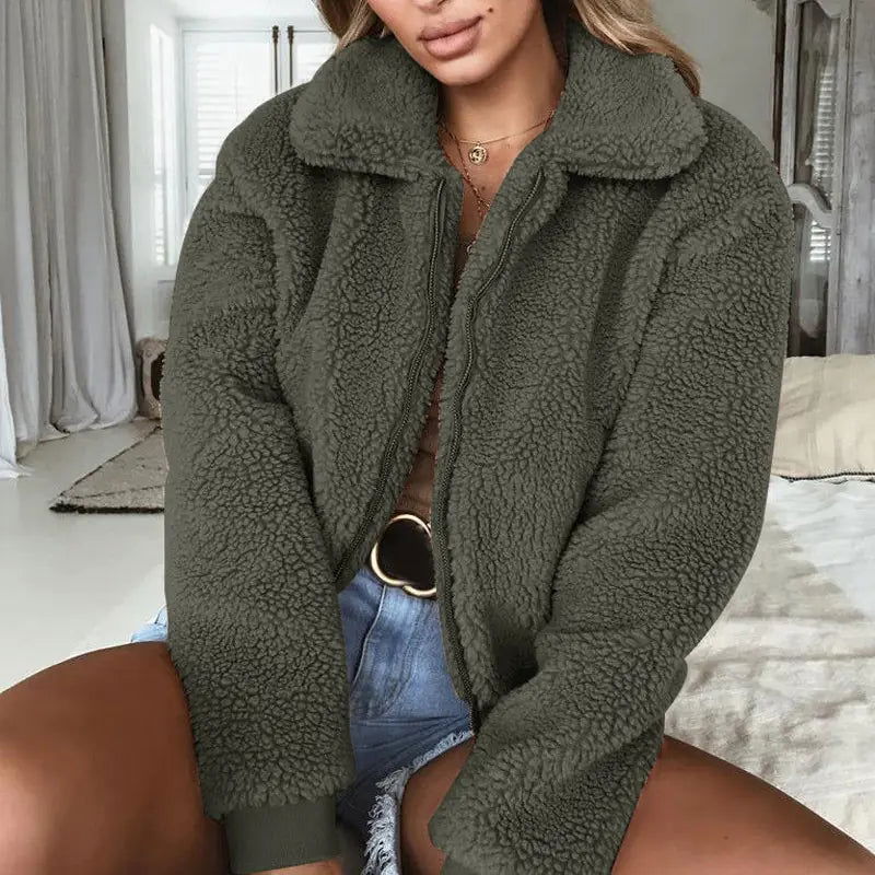 Fashion Casual Women`s Coat - Woman`s Clothing