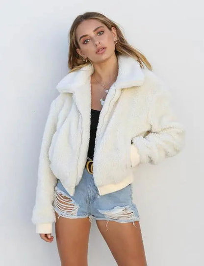 Fashion Casual Women`s Coat - Woman`s Clothing