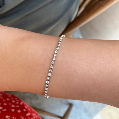 Fashionable Multicolour Tennis Bracelet For Women - Woman`s Clothing