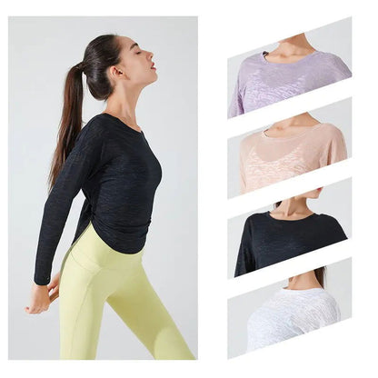 Fitness Loose Sportswear BlouseFitness Looseactivewear