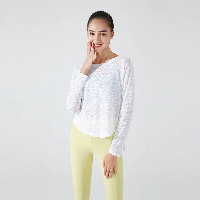 Fitness Loose Sportswear BlouseFitness Looseactivewear