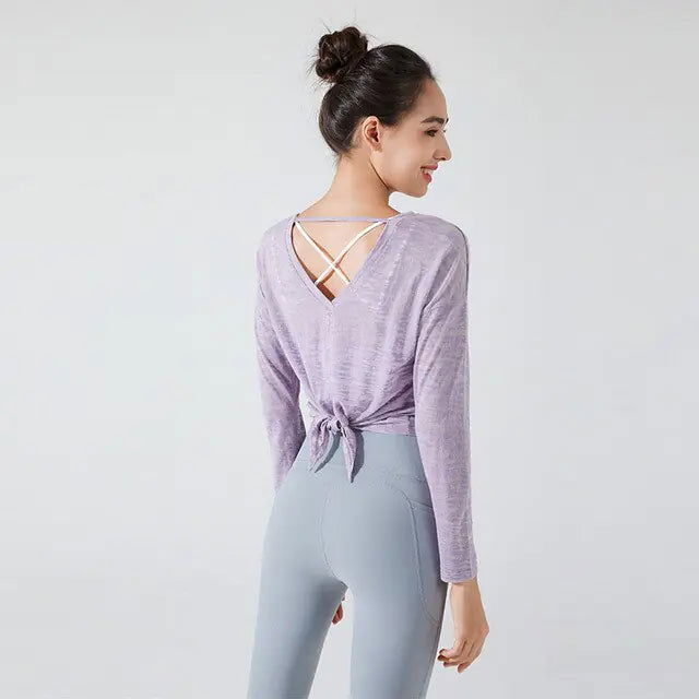 Fitness Loose Sportswear BlouseFitness Looseactivewear