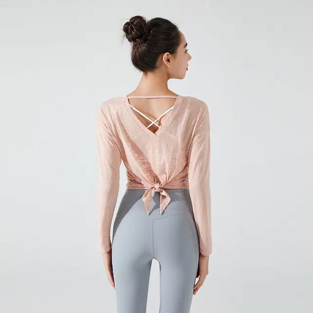 Fitness Loose Sportswear BlouseFitness Looseactivewear