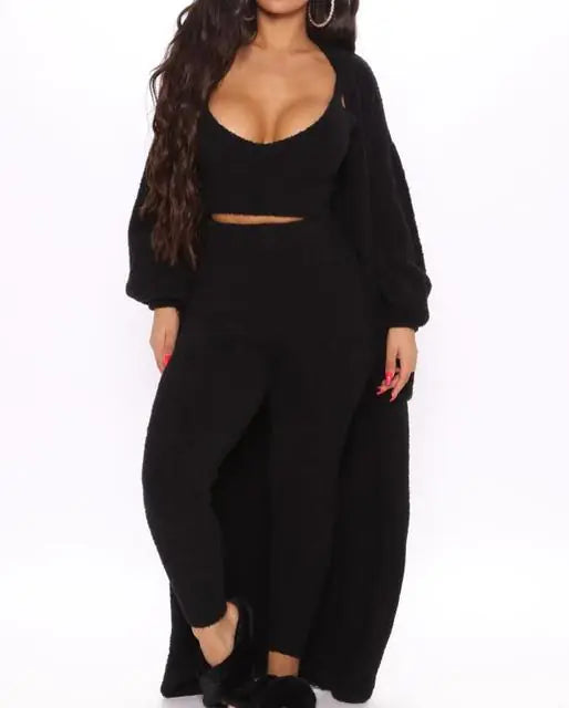 Fleece Loungewear 3-Piece SetFleece Loungewearloungewear