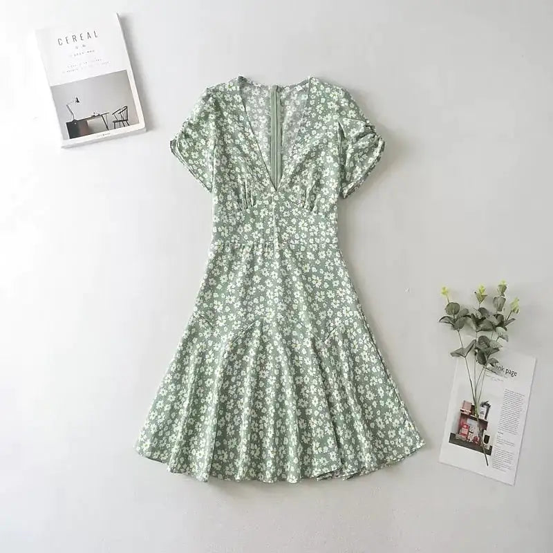 Floral Short DressFloral Short Dress
