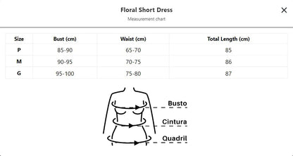 Floral Short DressFloral Short Dress