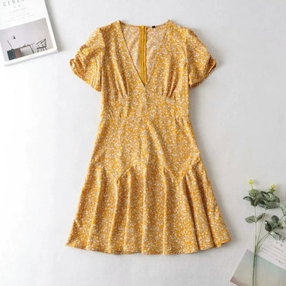 Floral Short DressFloral Short Dress