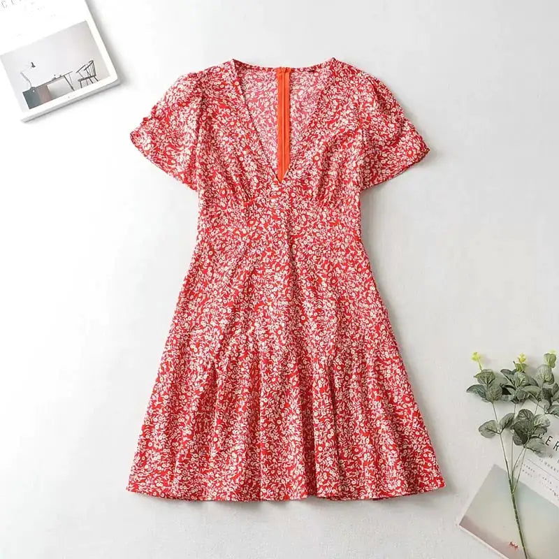 Floral Short DressFloral Short Dress