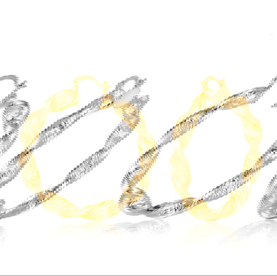 Great Wall Hoop Earrings - Woman`s Clothing