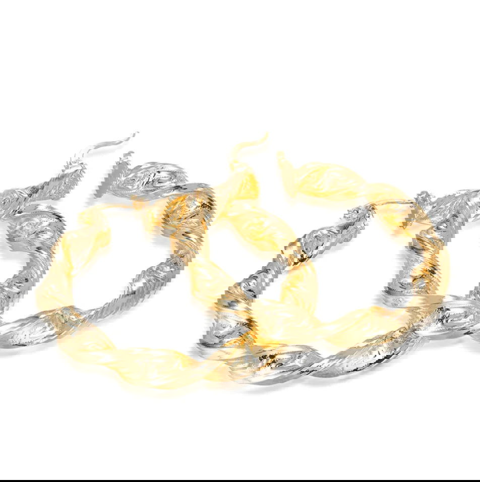 Great Wall Hoop Earrings - Woman`s Clothing