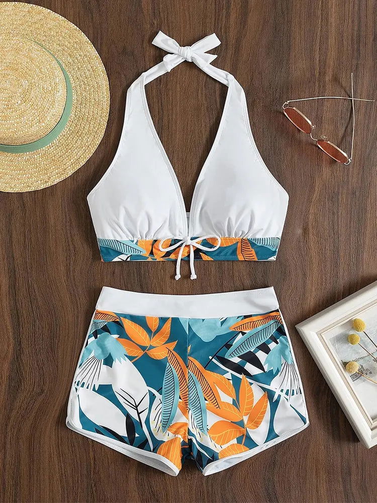 High Waist Bikini Set SwimwearHigh Waist Bikini