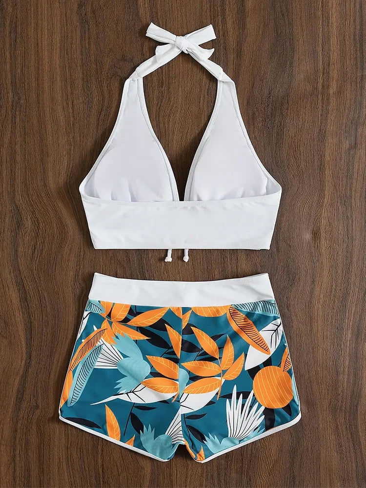 High Waist Bikini Set SwimwearHigh Waist Bikini