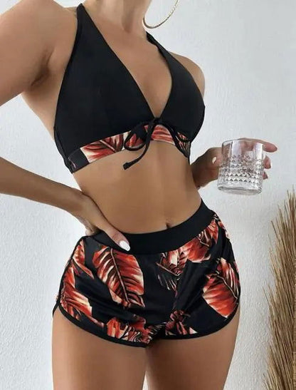 High Waist Bikini Set SwimwearHigh Waist Bikini