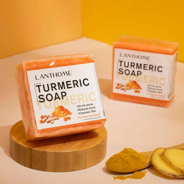 Turmeric Soap Face Cleansing Anti Acne - Woman`s Clothing