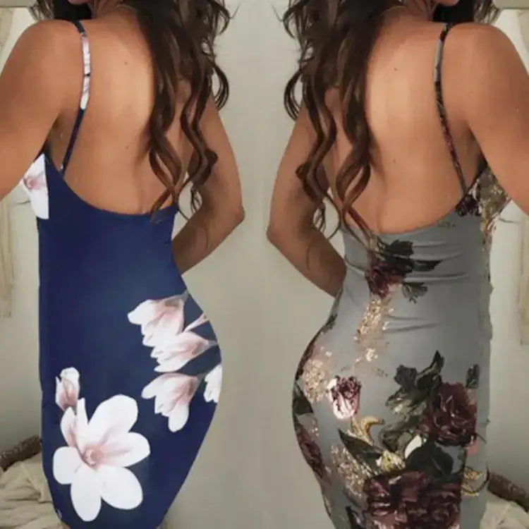 Stunning Bodycon Slim Fit Printed Dress